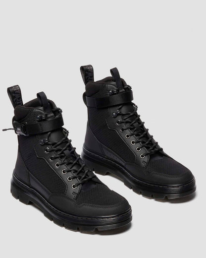 COMBS TECH MK.02 LEATHER & CANVAS UTILITY BOOTS