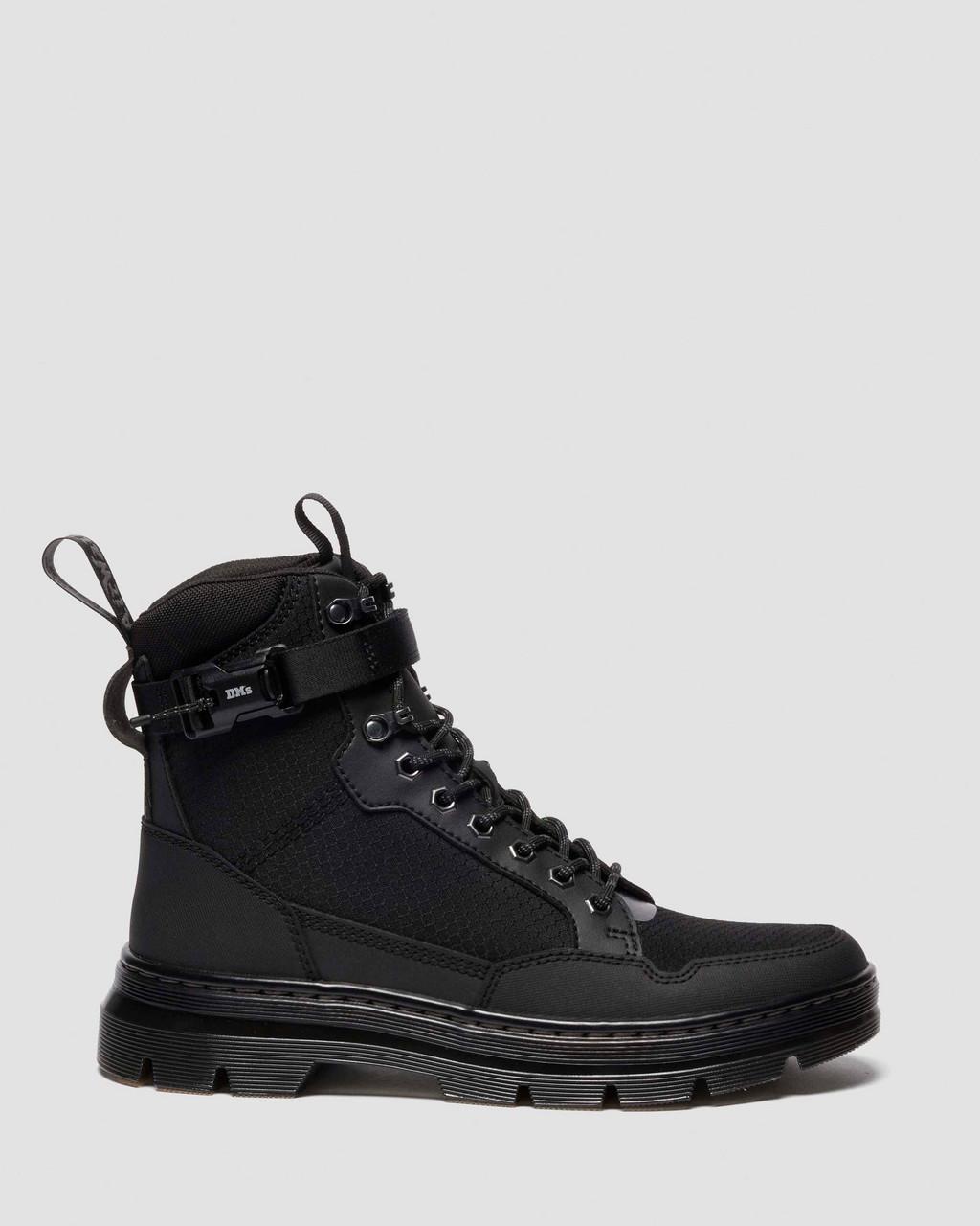 COMBS TECH MK.02 LEATHER & CANVAS UTILITY BOOTS