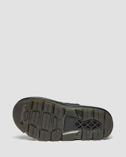 Zebzag Quilted Canvas Platform Slides
