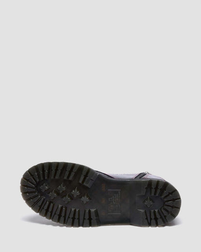 Jadon Distressed Patent Leather Platform Boots