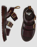 Gryphon Atlas Leather Gladiator Sandals