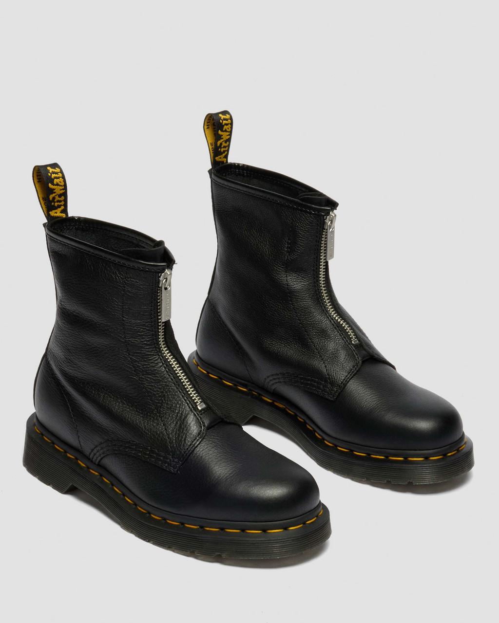 1460 Soft Leather Zip Up Boots