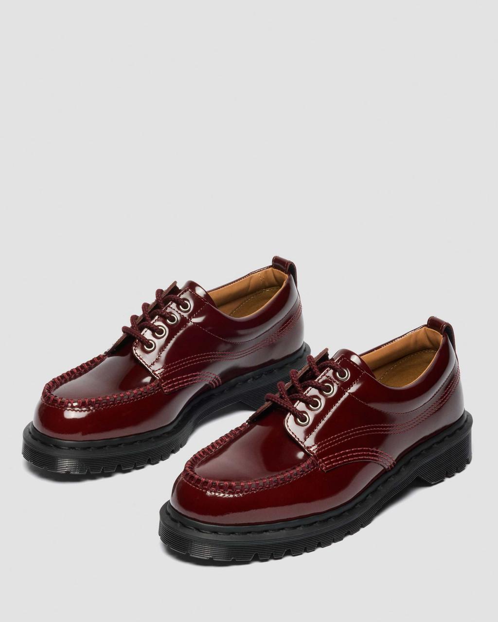 Lowell Laquered Moc Toe Shoes