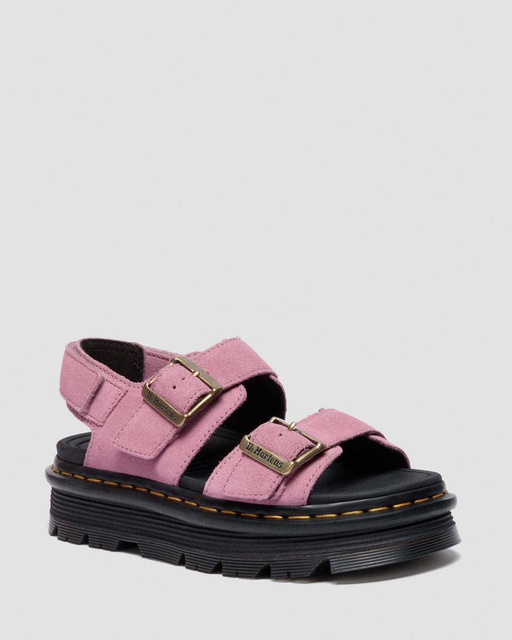 Zebzag Suede Sandals