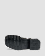 Maybole Square Toe Rub Off Leather Mules