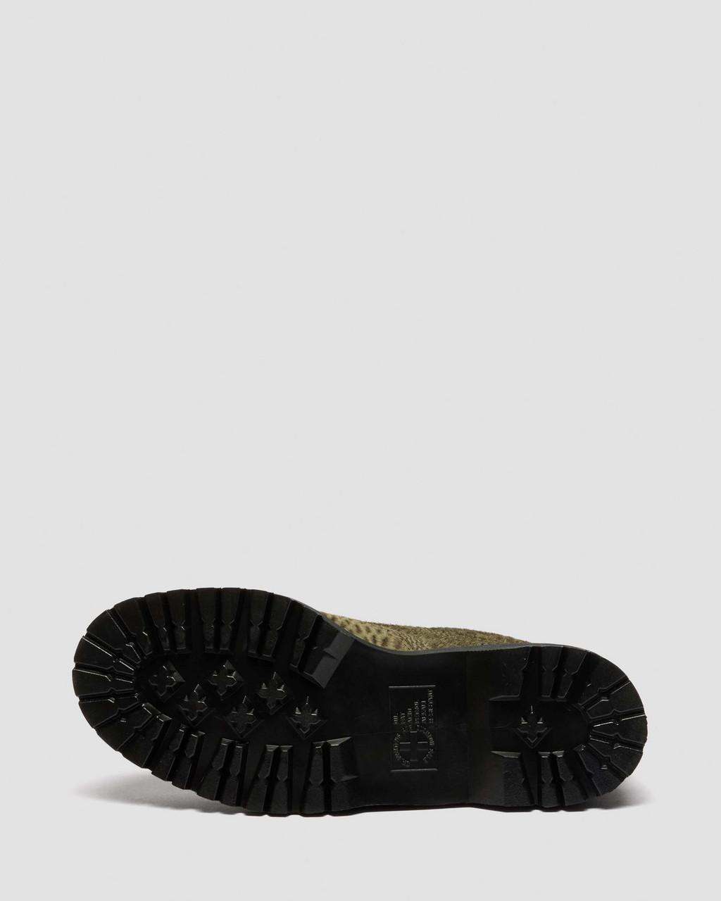 Lowell Hair On Leather Moc Toe Shoes