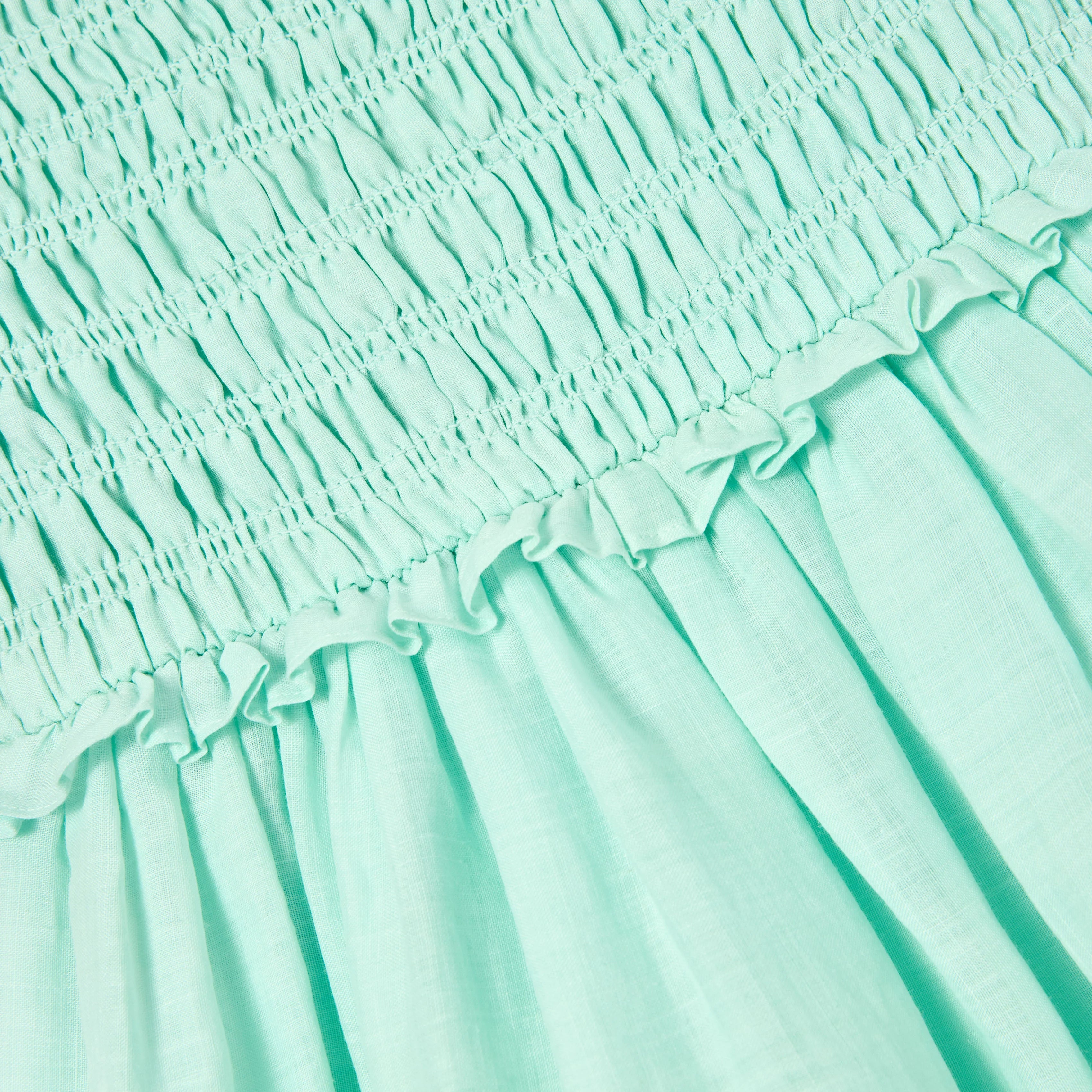 Mint Ramie Dress