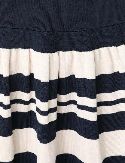 Acadian Stripe Mini Dress
