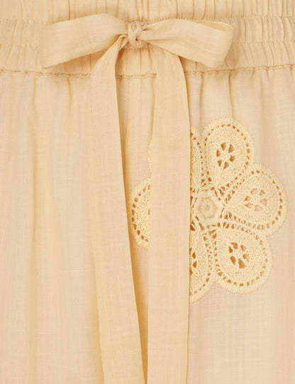 Acadian Embroidered Pant