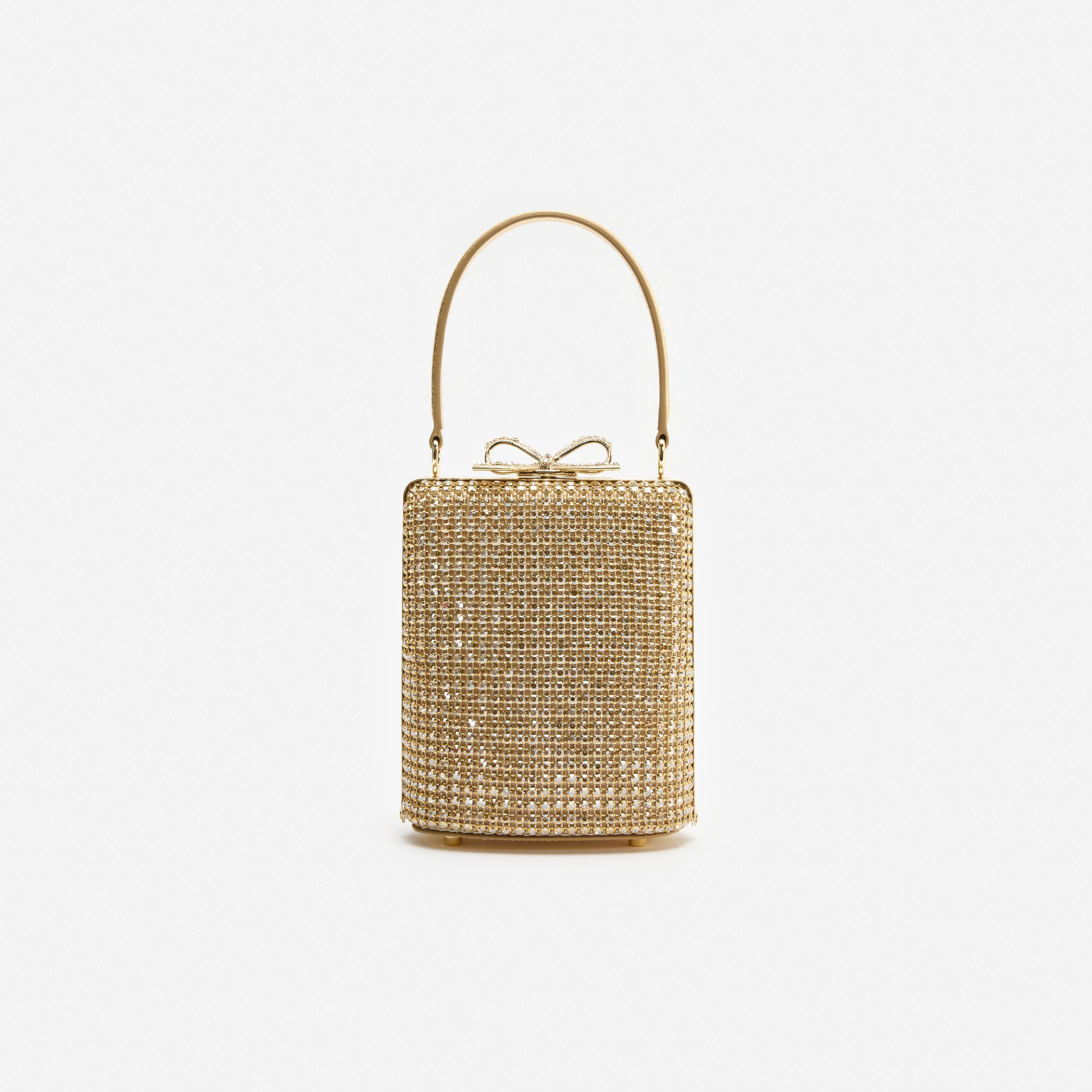 Gold Crystal Mini Bag