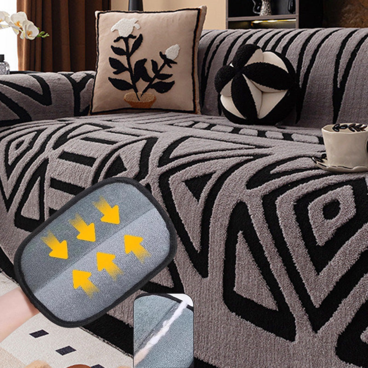 🎁2026 Collection Presale🔥Soft Plush Non-Slip Couch Cover💖