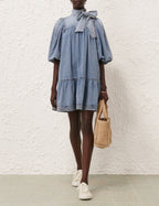 Denim Smock Dress