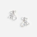 Multi Crystal Cluster Earrings
