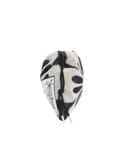 Towelling Drawstring Pouch