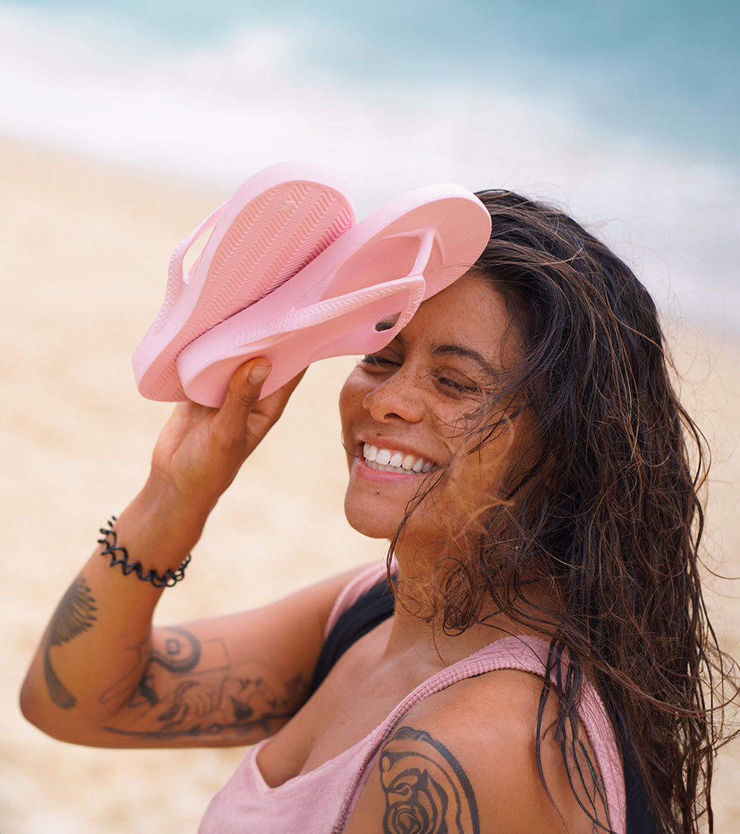 Add to cart and enjoy a 50% discount.---Archies Footwear Arch Support Flip Flops