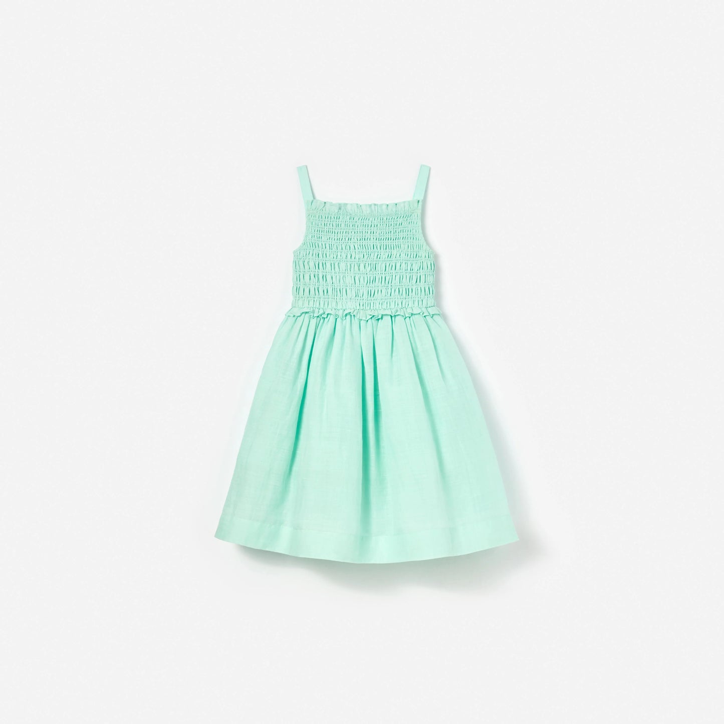 Mint Ramie Dress