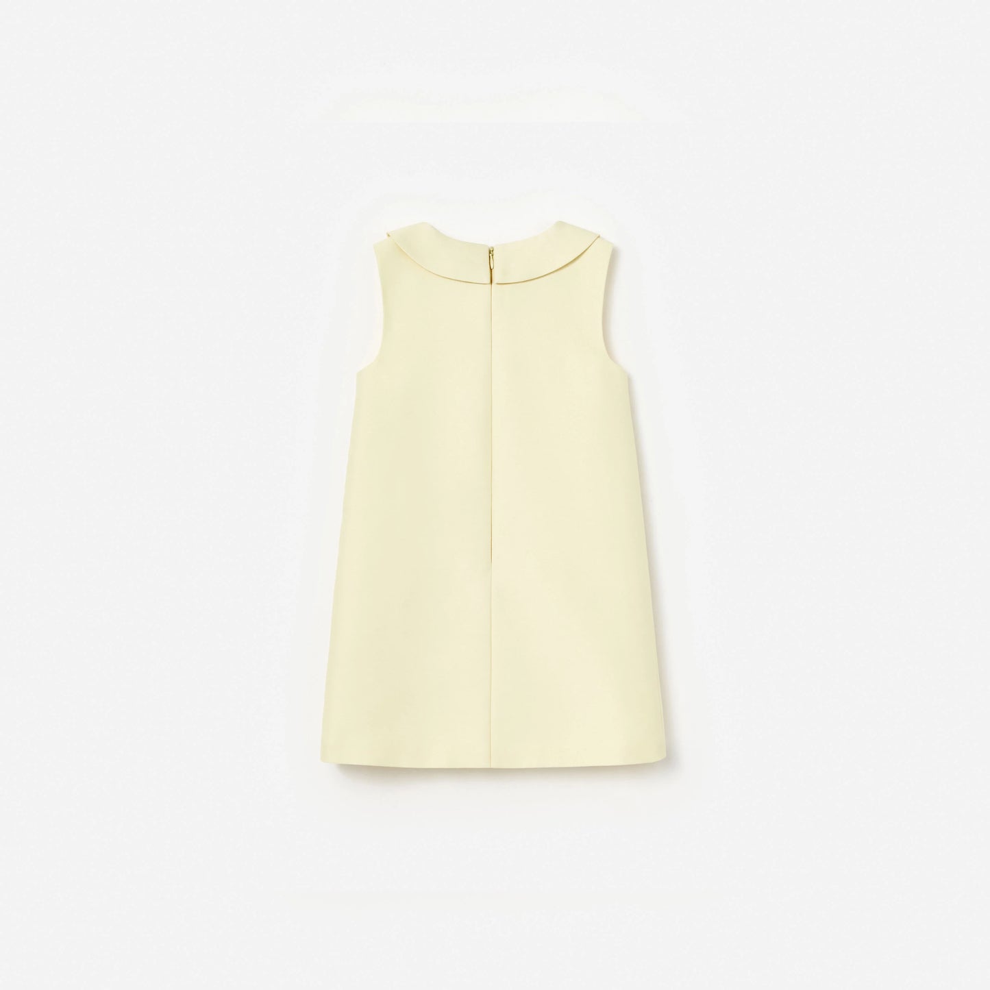 Yellow Taffeta Shift Dress