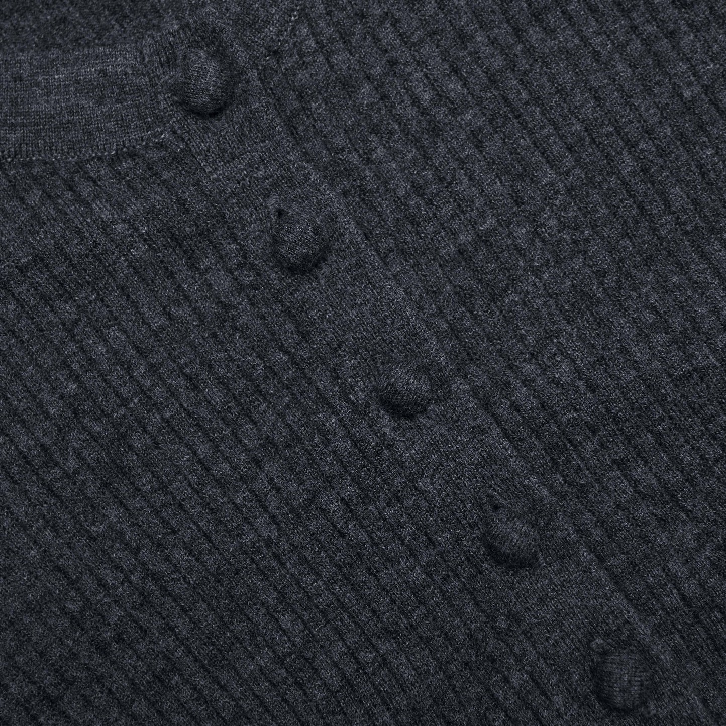 Grey Wool Knit Playsuit