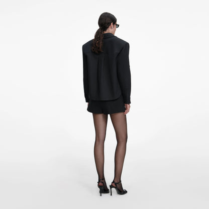 Black Cotton Shirt