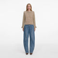 Gold Crystal Trim Cardigan