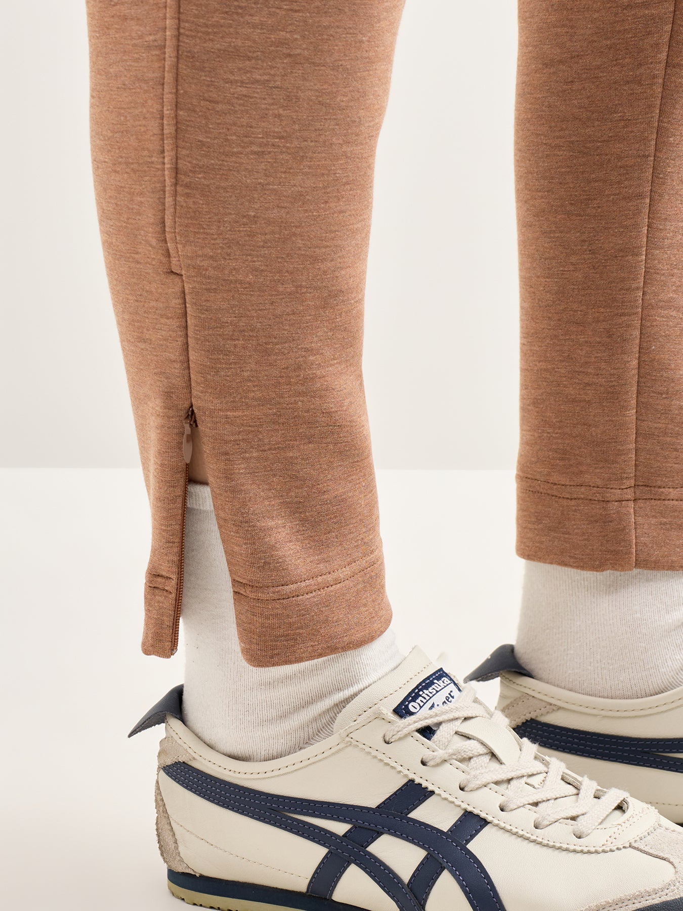 Slim Hem Pant Brown