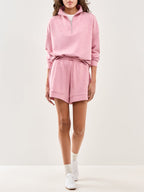 Atrium High Rise Sweat Shorts Pink