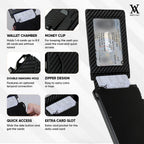😊The hottest wallet of 2026😊 Tactical Wallet - Military Limited Issue - The Wallet That Holds the Most Cards in the World