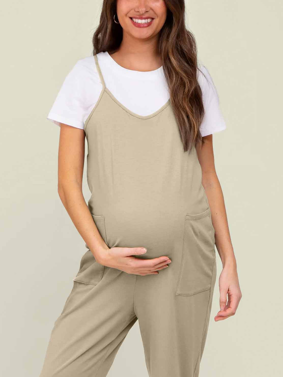 Oversized Jumpsuit - Maternity & Postpartum---Click to buy and get an additional 50% off