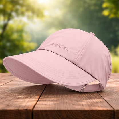 Women's Wide Brim Sun Hat | Foldable UV Protection Beach Hat Lightweight Breathable Summer Visor for Travel & Outdoor