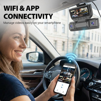 🚗 50% OFF NOW! 📹 4-Channel 360° Dash Cam – Full Coverage Recording, Night Vision & Parking Monitor 🛡️