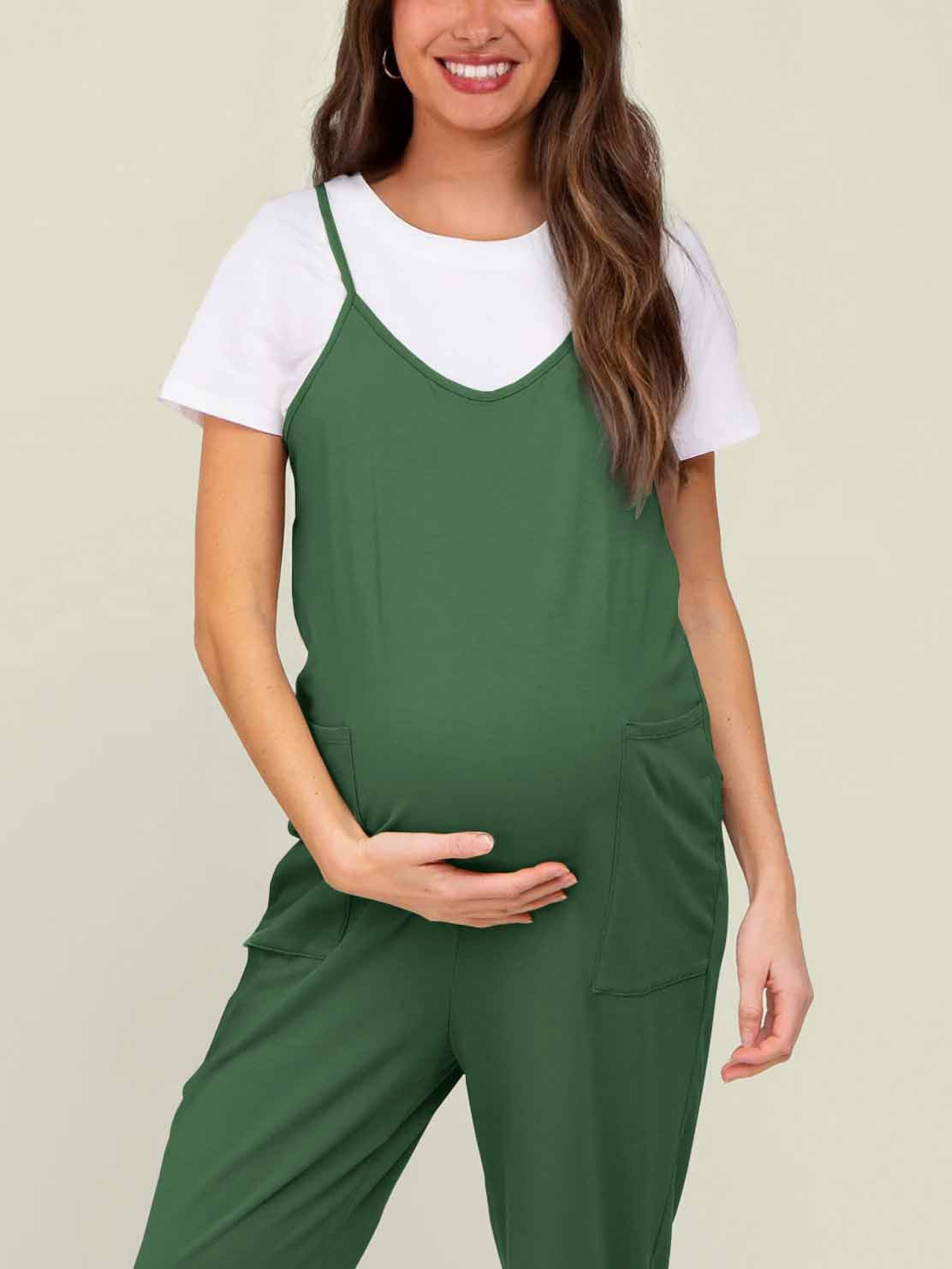 Oversized Jumpsuit - Maternity & Postpartum---Click to buy and get an additional 50% off