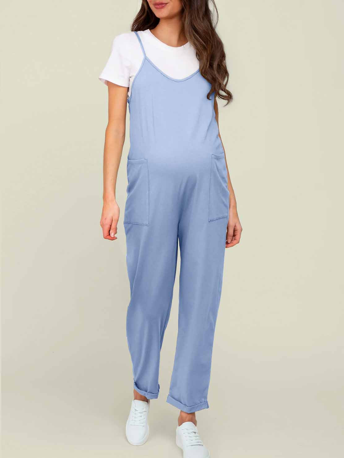 Oversized Jumpsuit - Maternity & Postpartum---Click to buy and get an additional 50% off
