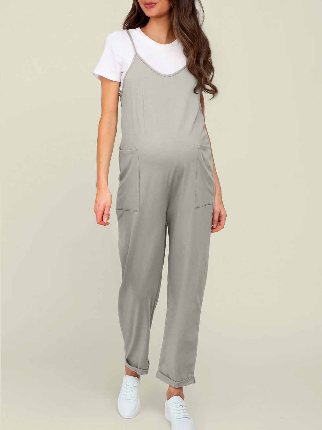 Oversized Jumpsuit - Maternity & Postpartum---Click to buy and get an additional 50% off