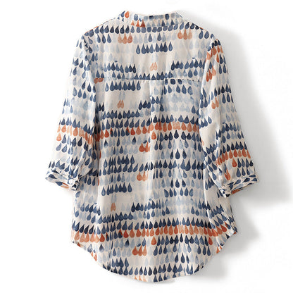 AMERA LINEN BLOUSE