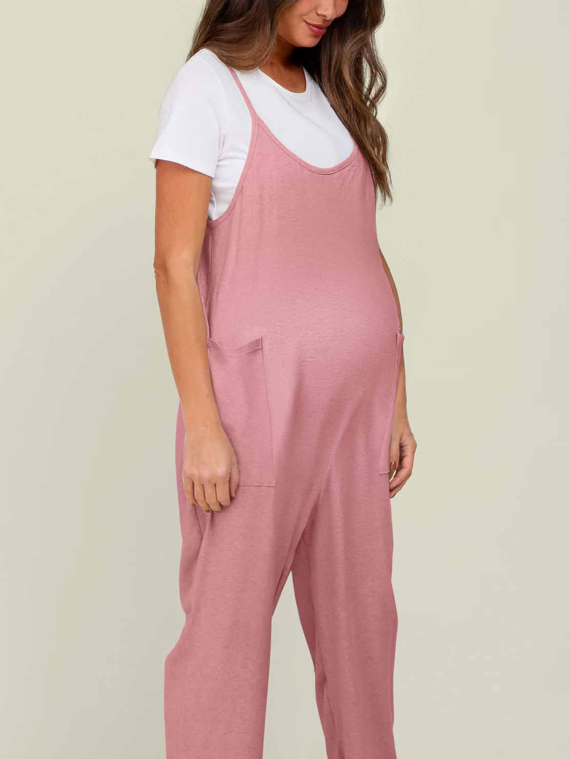 Oversized Jumpsuit - Maternity & Postpartum---Click to buy and get an additional 50% off