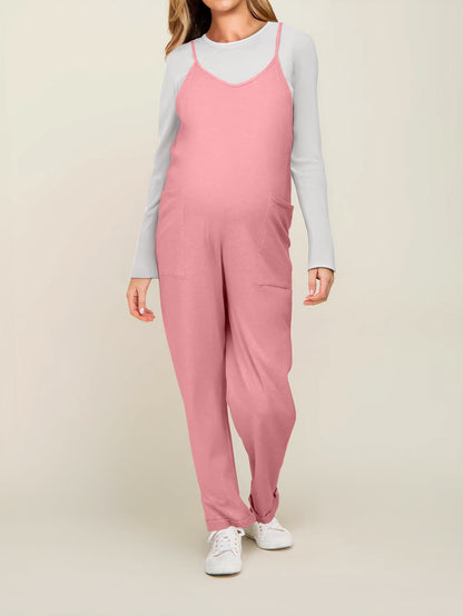 Oversized Jumpsuit - Maternity & Postpartum---Click to buy and get an additional 50% off