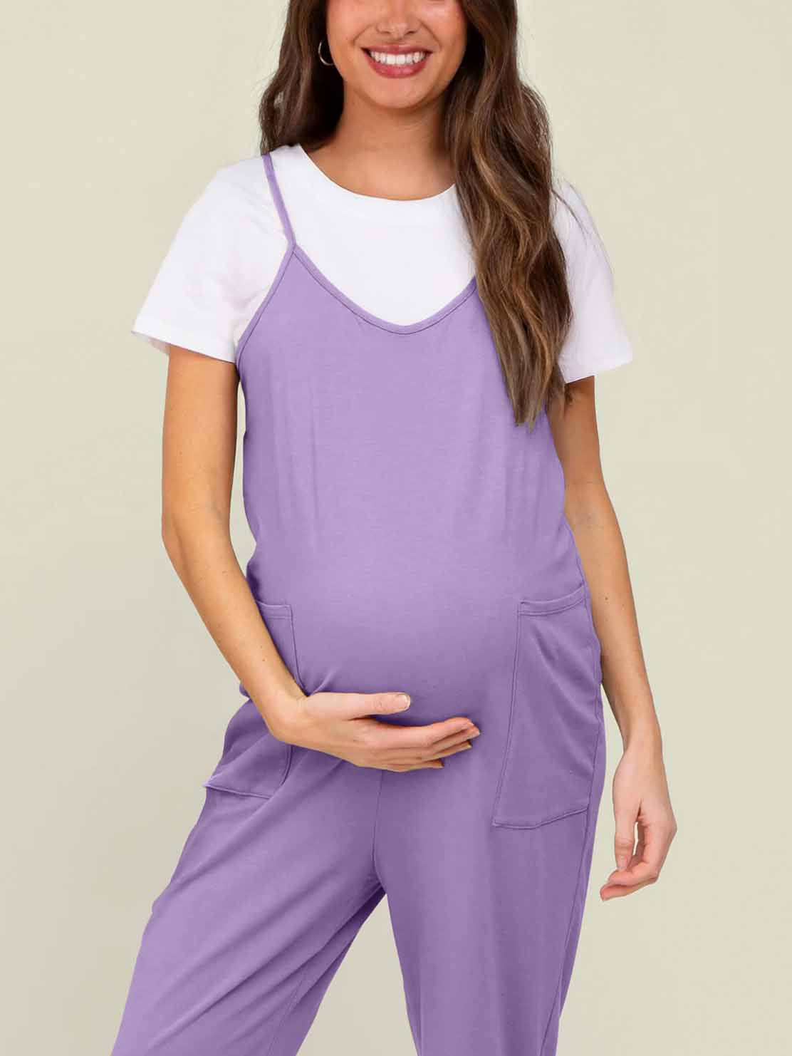 Oversized Jumpsuit - Maternity & Postpartum---Click to buy and get an additional 50% off