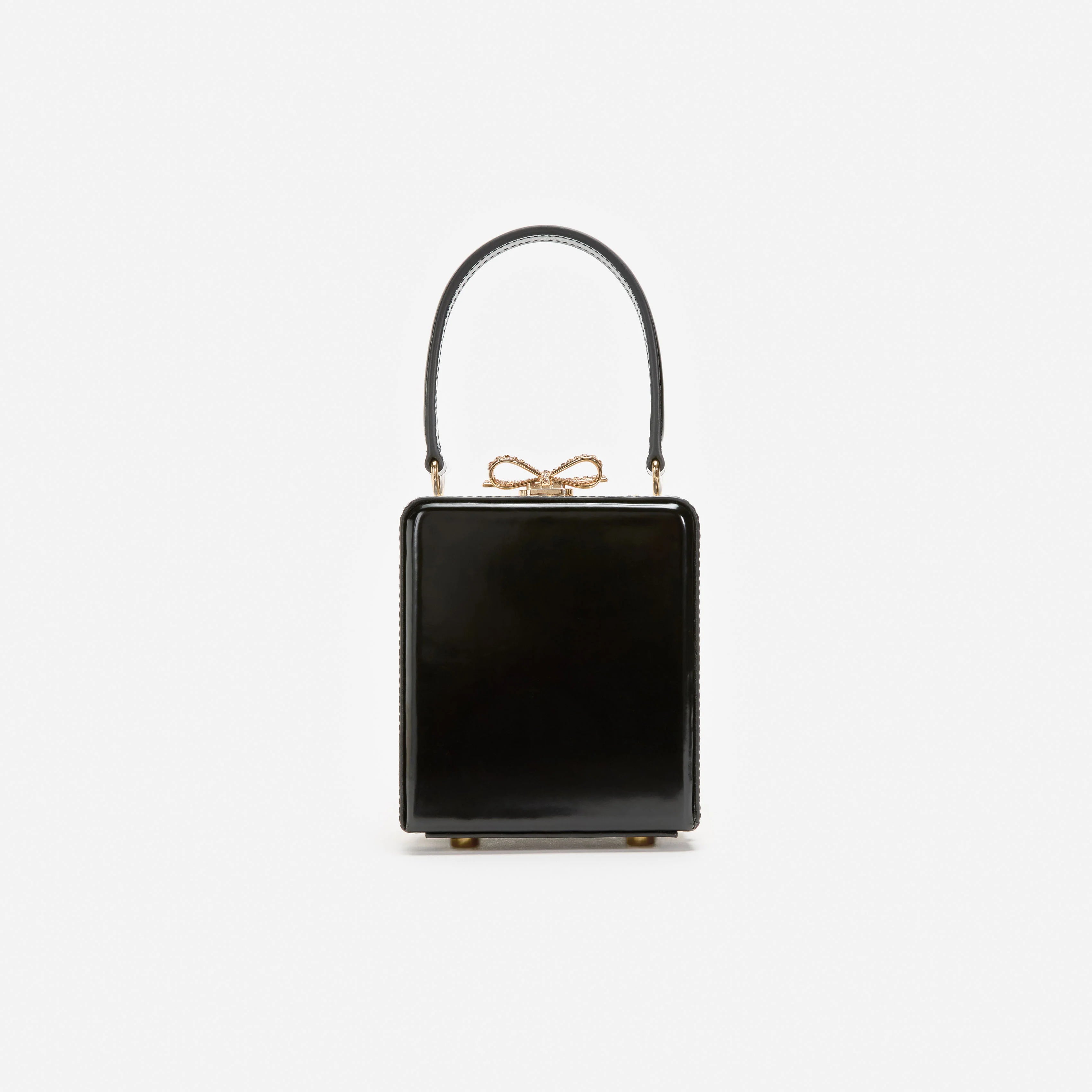 Gold Crystal Micro Bag