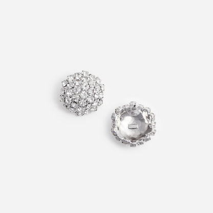 Crystal Flower Earrings