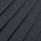 Grey Pleated Maxi Skirt