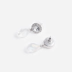 Mini Tiered Crystal Earrings