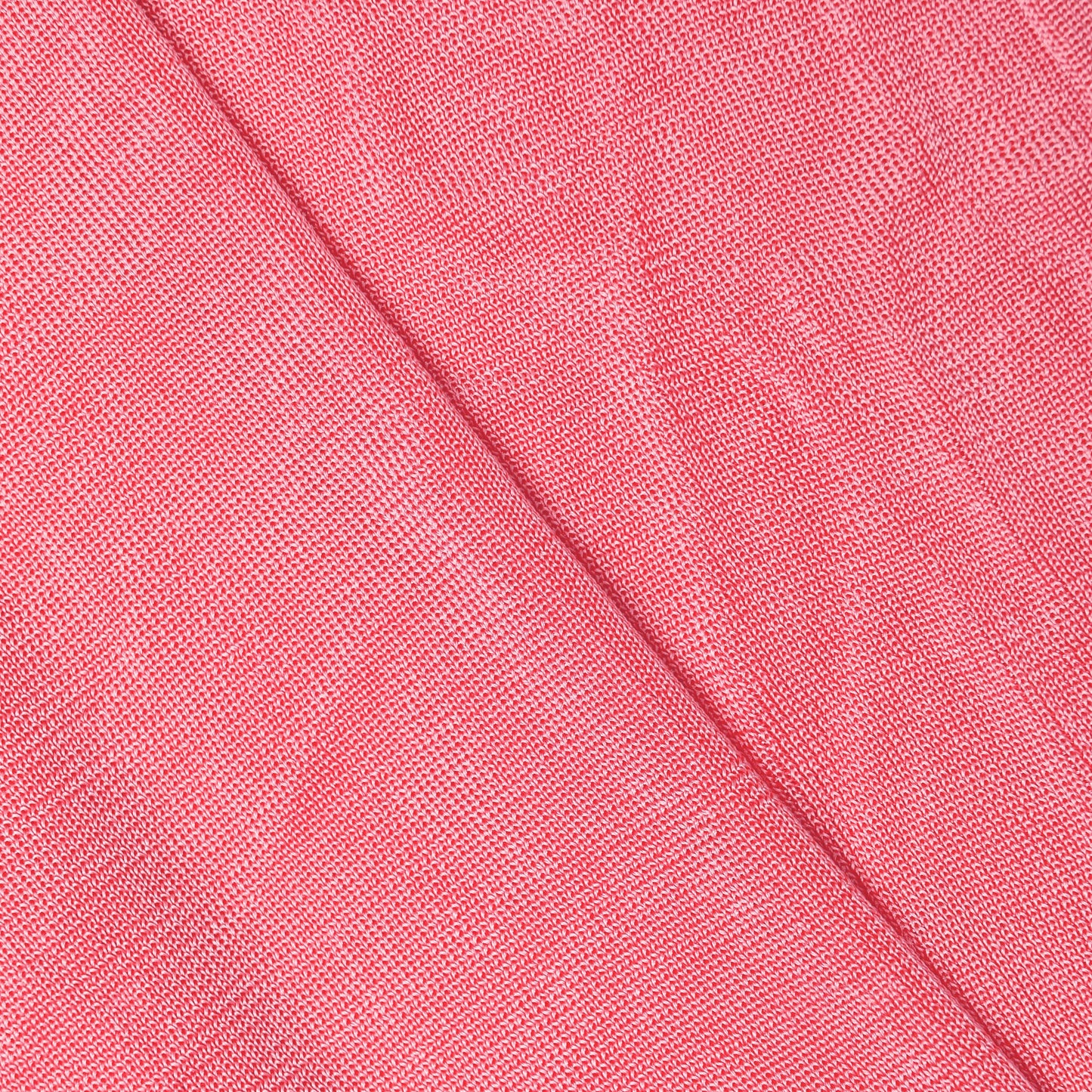 Pink Viscose Knit One Shoulder Maxi Dress