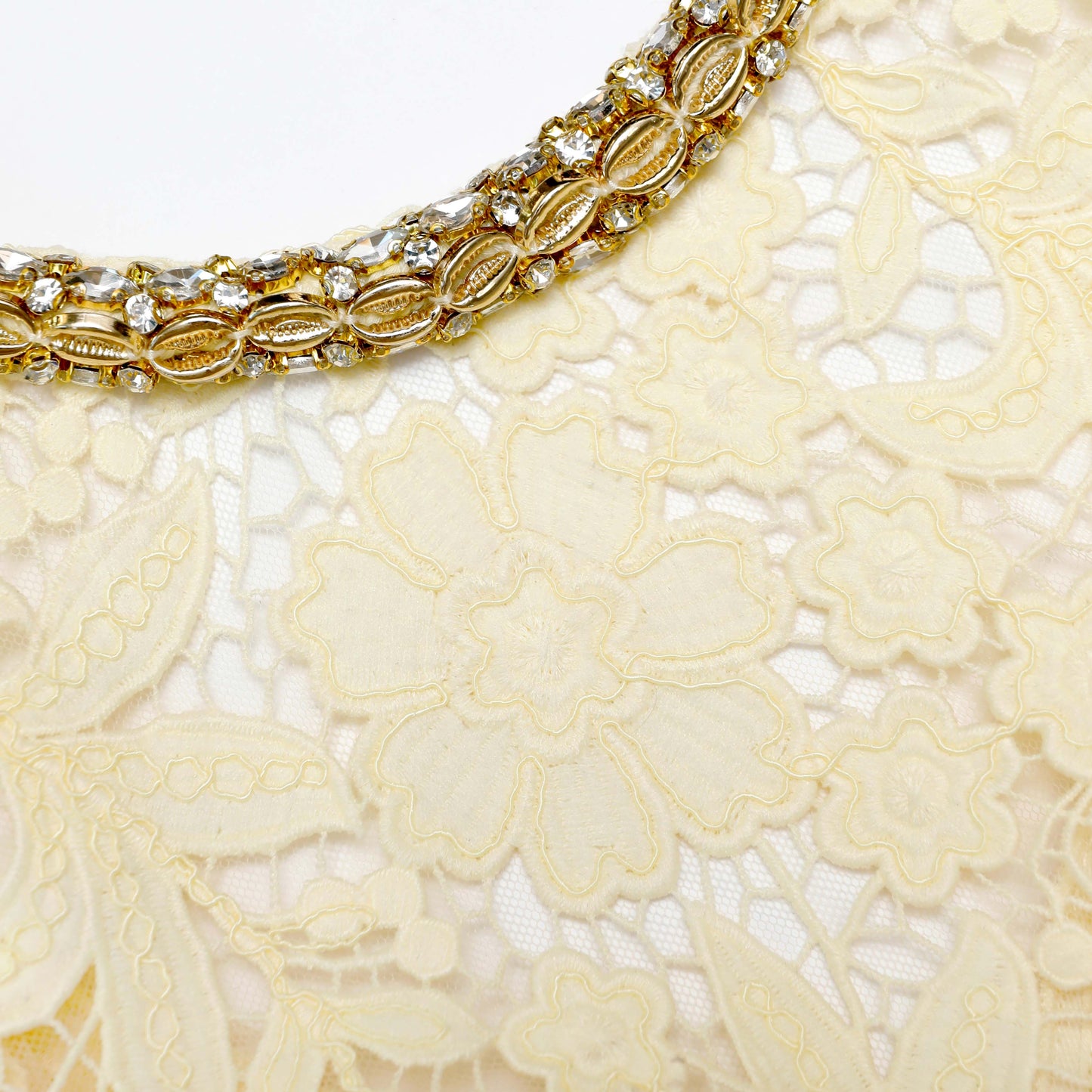 Yellow Lace Top
