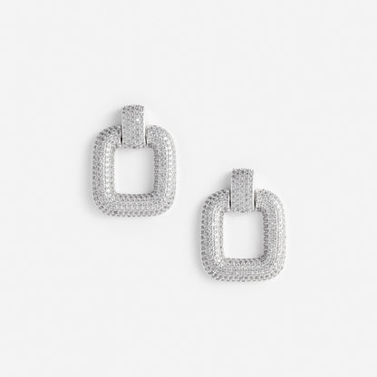 Crystal Knocker Earrings