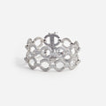 Double Crystal Link Bracelet