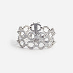 Double Crystal Link Bracelet