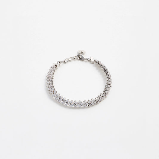 Silver Crystal Bracelet