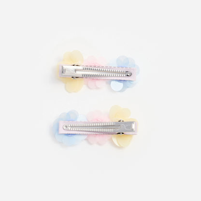 Multi Flower Sequin Hairclips
