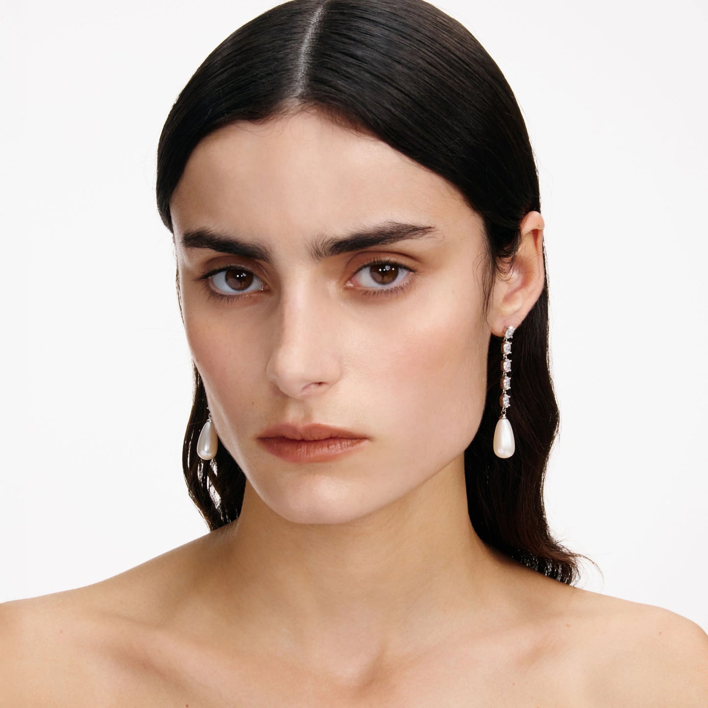 Crystal Droplet Earrings