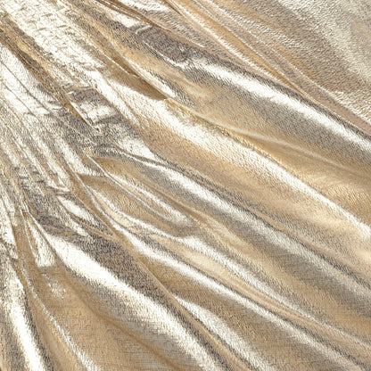 Gold Metallic Mini Skirt